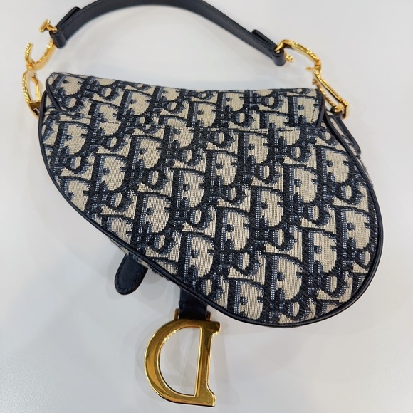 Christian Dior Mini Saddle Bag with strap - Picture 2 of 8